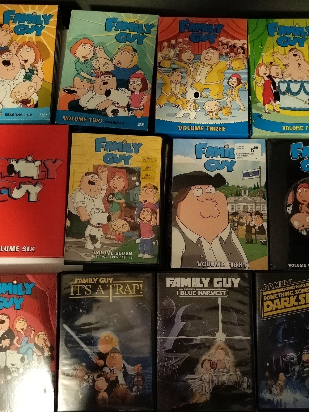 Family Guy, American Dad And. Cleveland Show